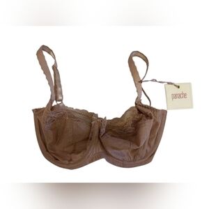 Panache NWT Jasmine Balconnet Caramel Bra Nude Size 30G